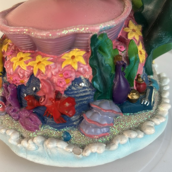 Vintage 1988 DISNEY Exclusive Little Mermaid "Under The Sea" Musical Figurine - Picture 6 of 14